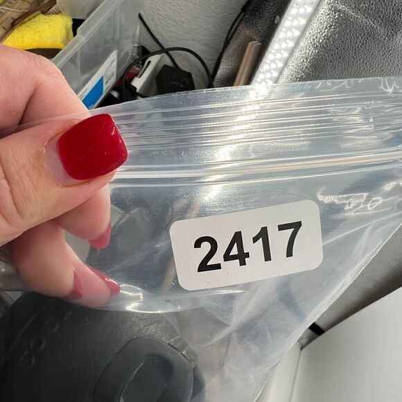 CROCS Women's Kadee Ballet Flats Size 9 Black Rubber Slip On Cutout Vented Shoe - Picture 8 of 8